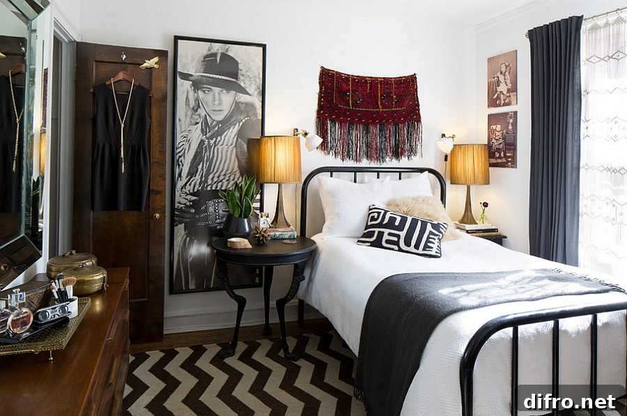 Keeping the bedroom design simple and stylish! [Design: Studio Sven]