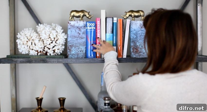 DIY animal bookends from LEAF