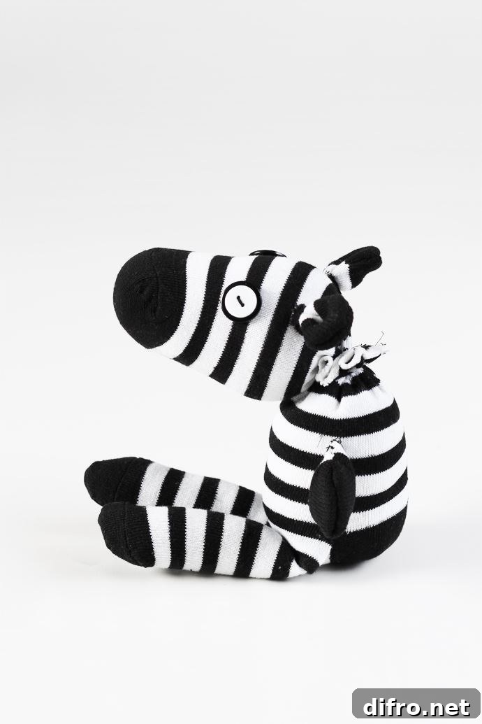DIY sock doll from MyDubio