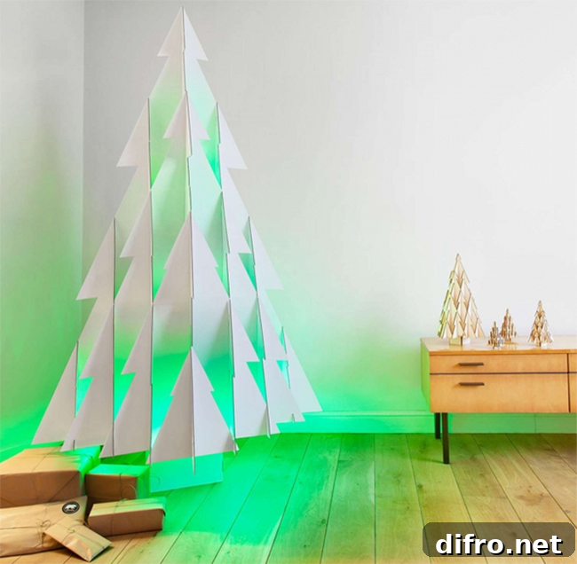 Green LED Christmas Tree