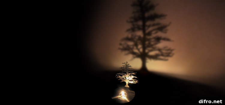 Christmas Tree Projector Lamp