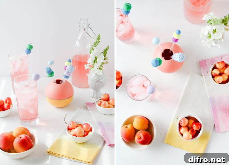 Clay drink stirrers from Paper & Stitch