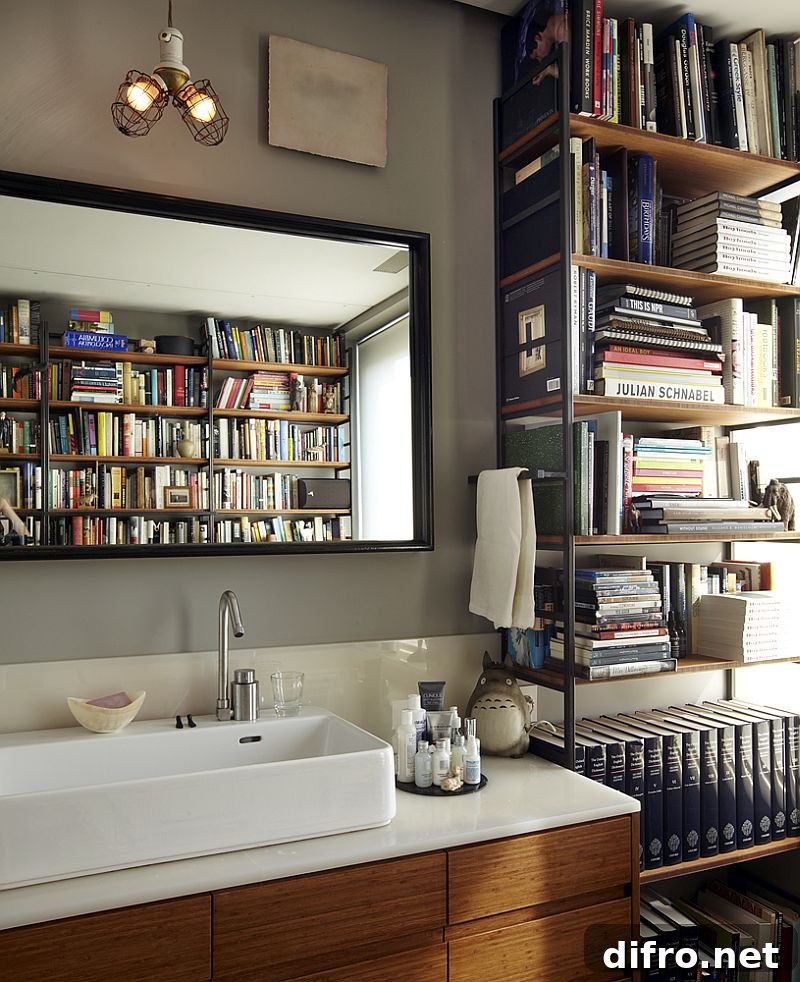 Take your passion for books into the bathroom