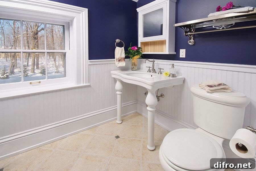 Elegant bathroom combines the classic with the modern [Design: Artistic Renovations of Ohio]