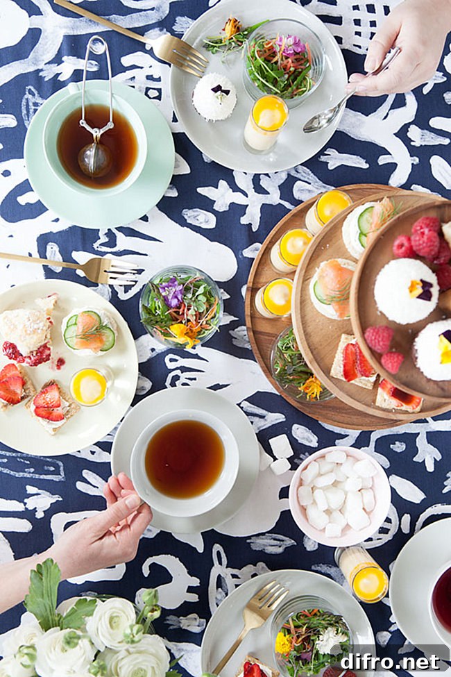 Modern tea party from Oh Happy Day