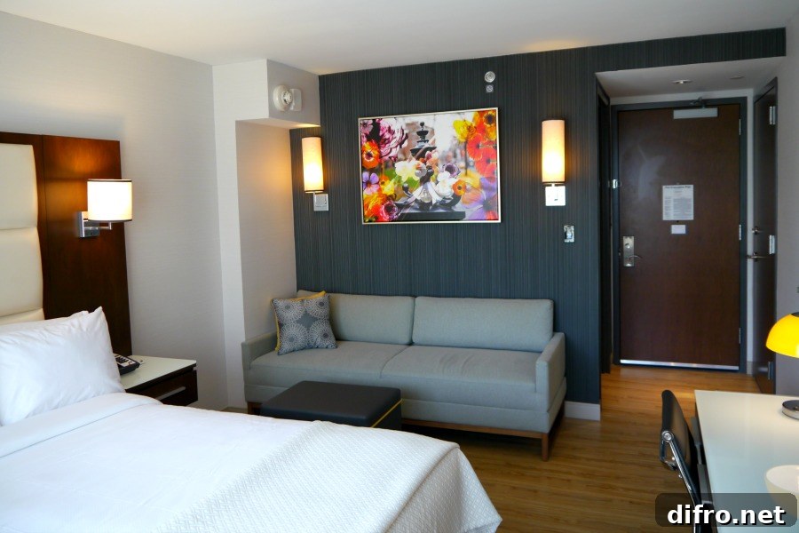 A suite at the Cambria