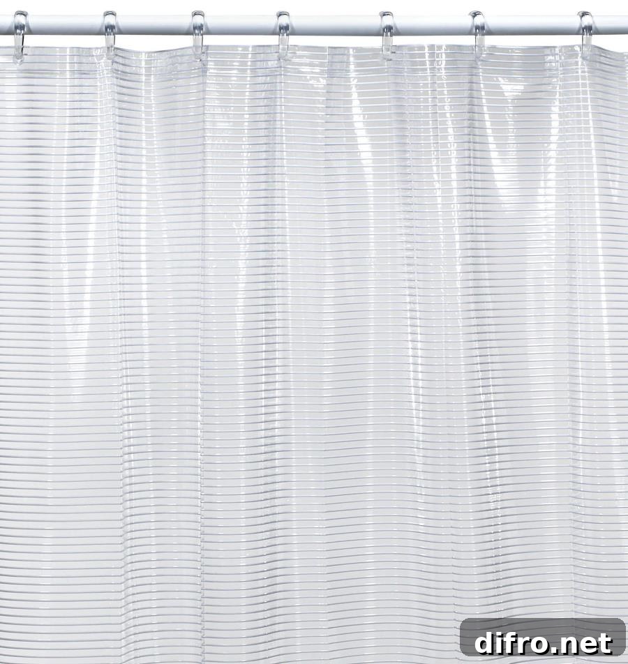 Keep shower liners clean and fresh