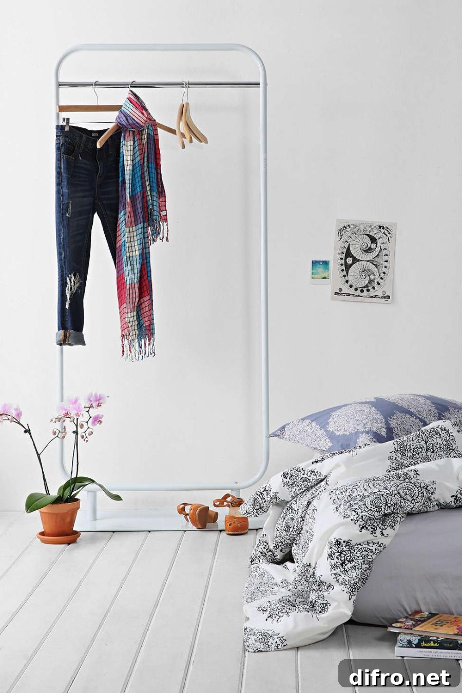 Clothing rack from Urban Outfitters