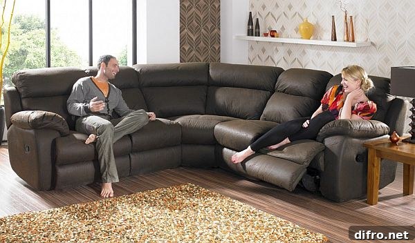 Alsace Curved Corner Sofa
