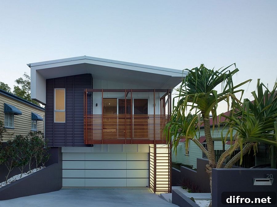 Contemporary inner-city suburban home in Paddington, Queensland