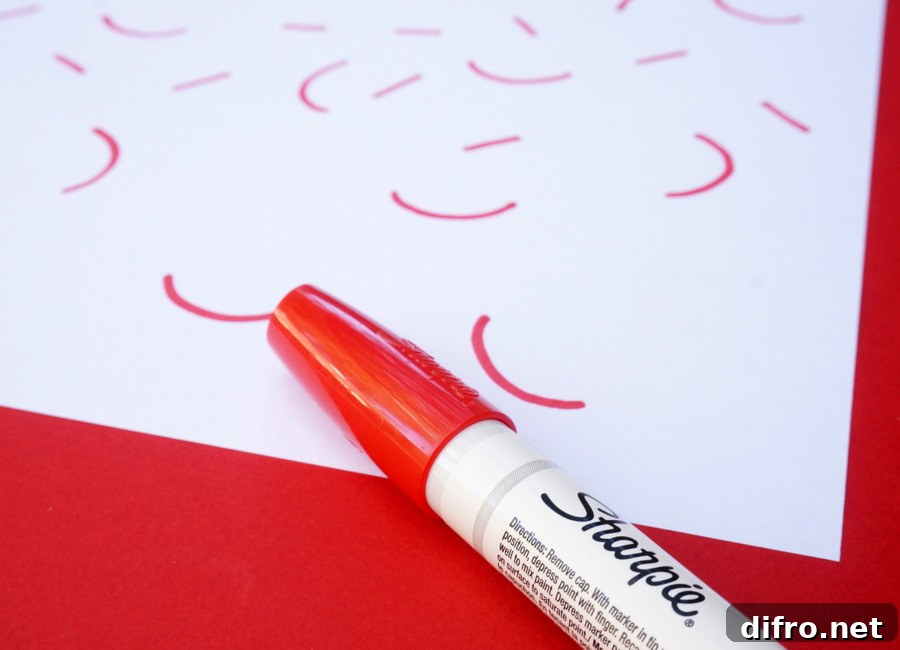 Use a marker or a paint pen