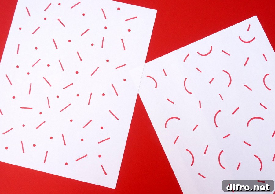 Decorate your typing paper