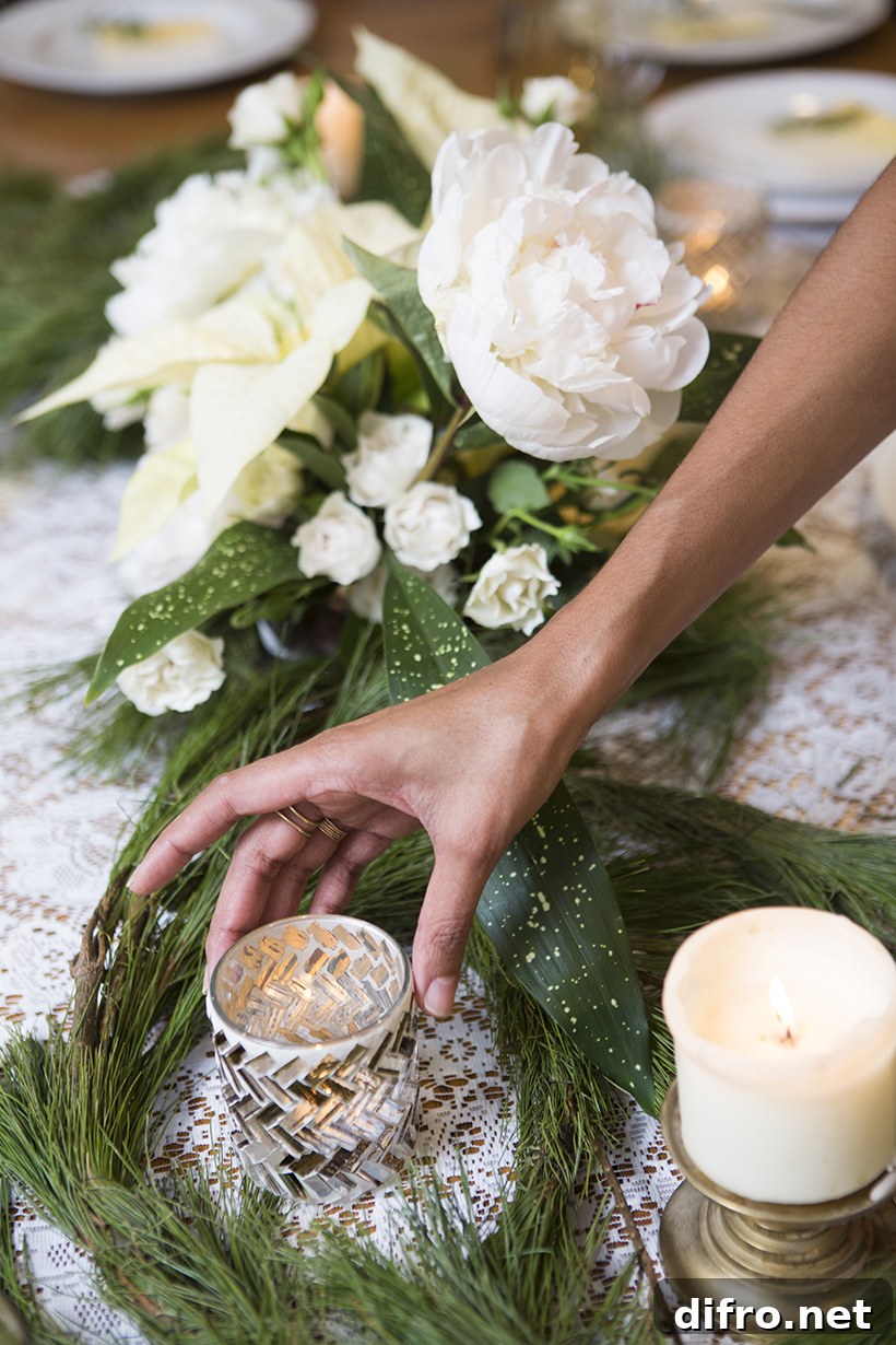 Candles add warmth to your interior in the winter