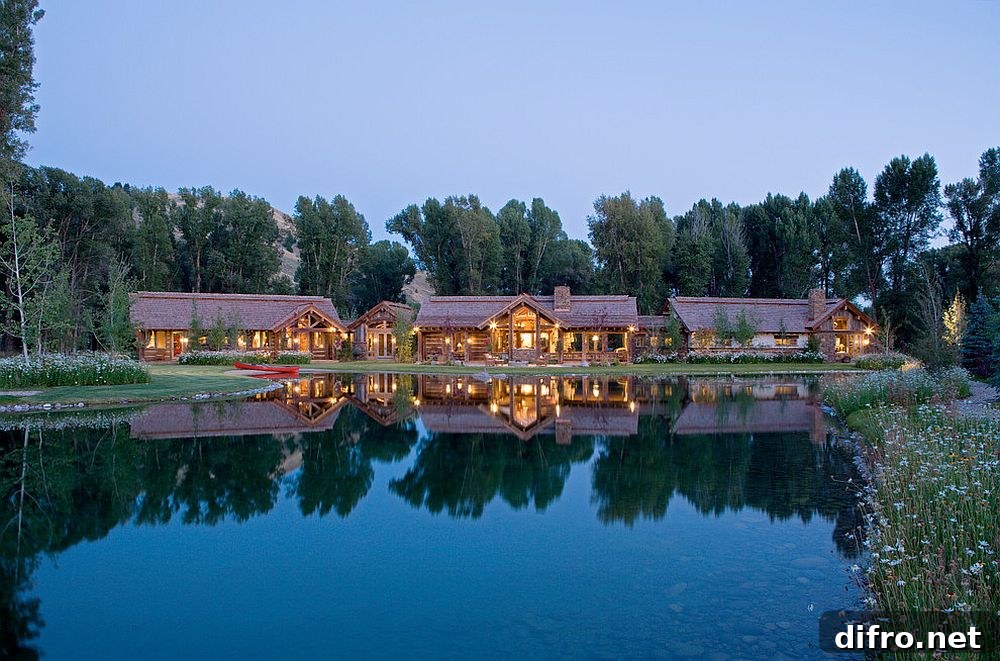 Picture-perfect rustic retreat in Jackson, Wyoming