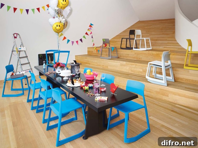 Tip Ton chairs in the VitraHaus
