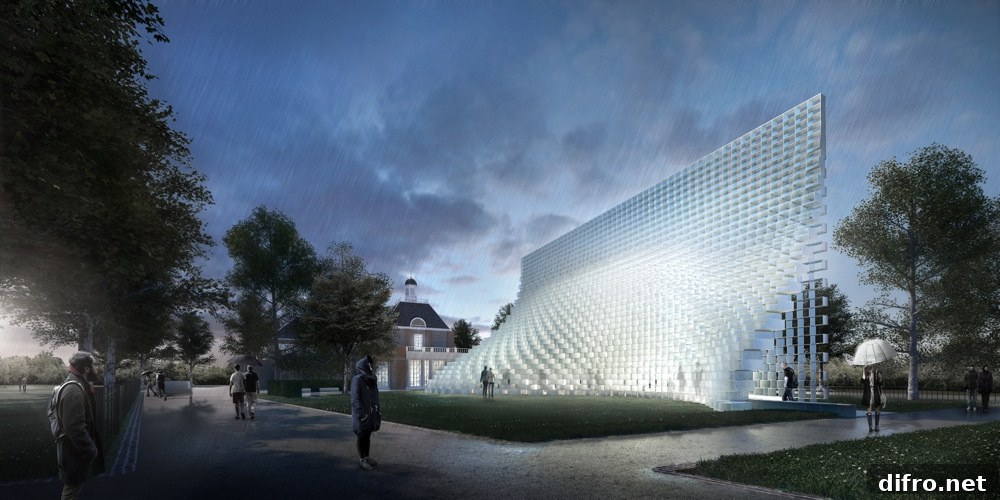 BIG Serpentine Gallery Pavilion exterior