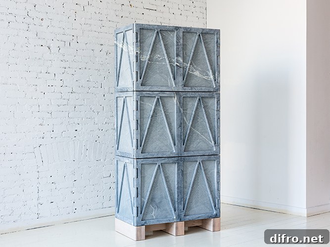 Stone cabinet from Fort Standard