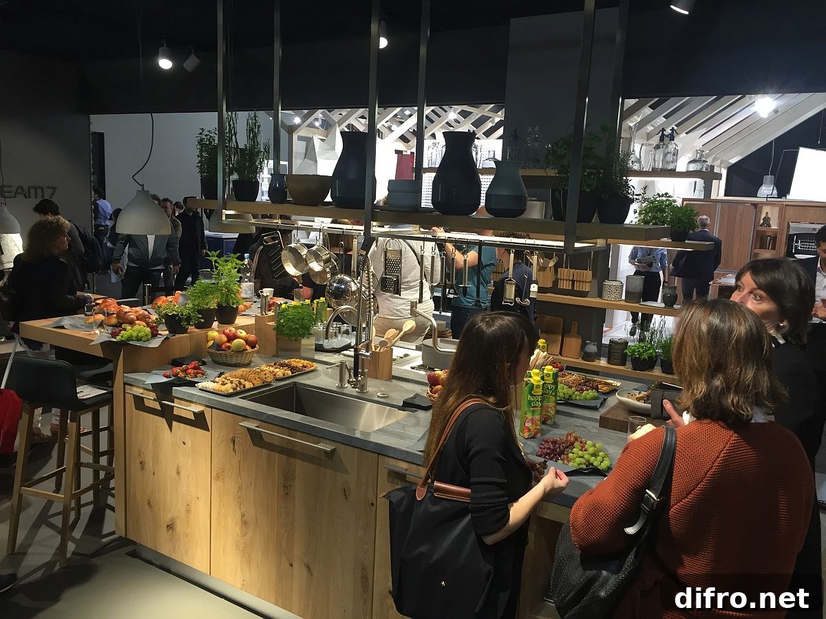 Fabulous and cutting-edge kitchen design with sustainable style by Team7 at EuroCucina 2016