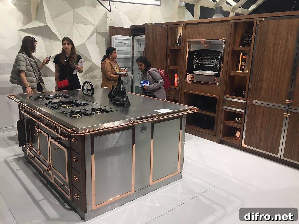 Bespoke and classy kitchen range from La Cornue at EuroCucina 2016