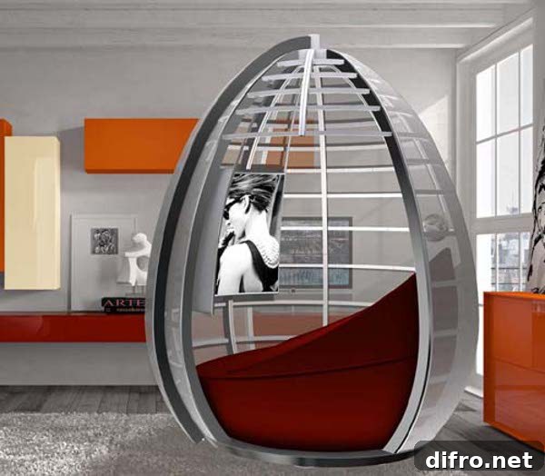 Nu-Ovo used as a relaxation hub