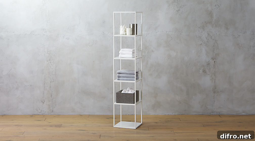 Standing shelving