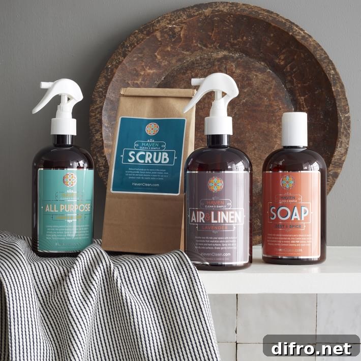 Cleaning supplies