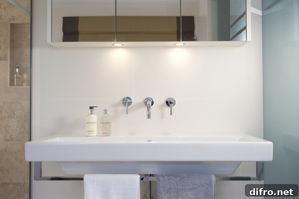 Powder room sink essentials