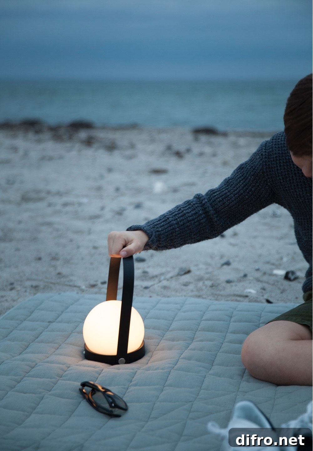 LED Carrie lamp by Frederik Alexander Werner for Menu. Images via Norm Architects.