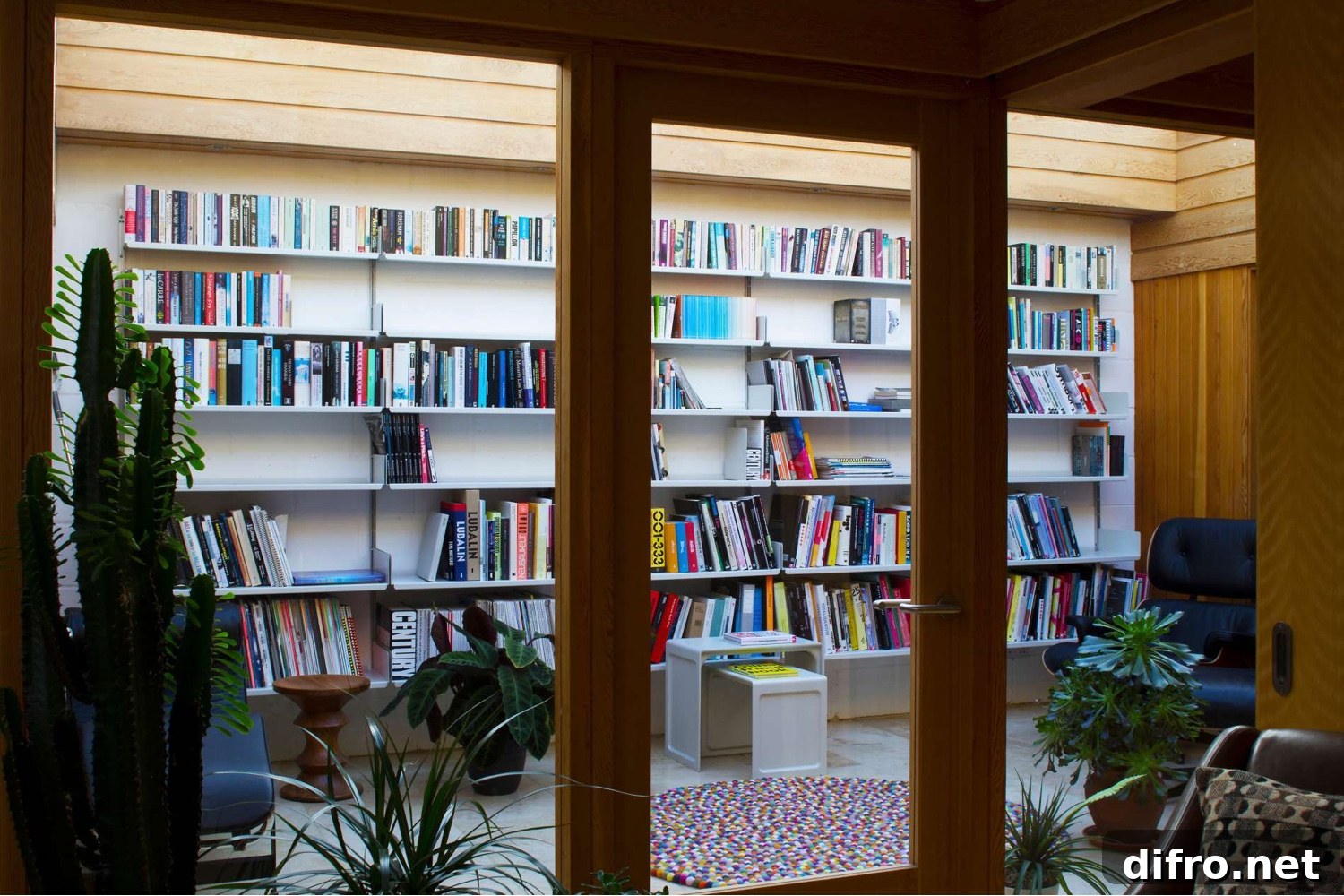 606 as a book shelf.