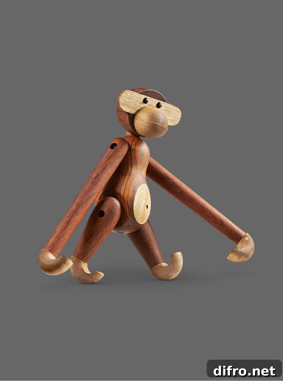 Kay Bojesen’s wooden monkey.
