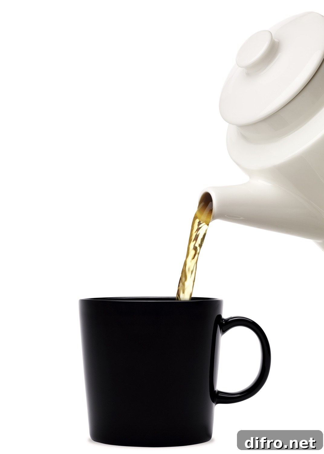 Teema mug in black.