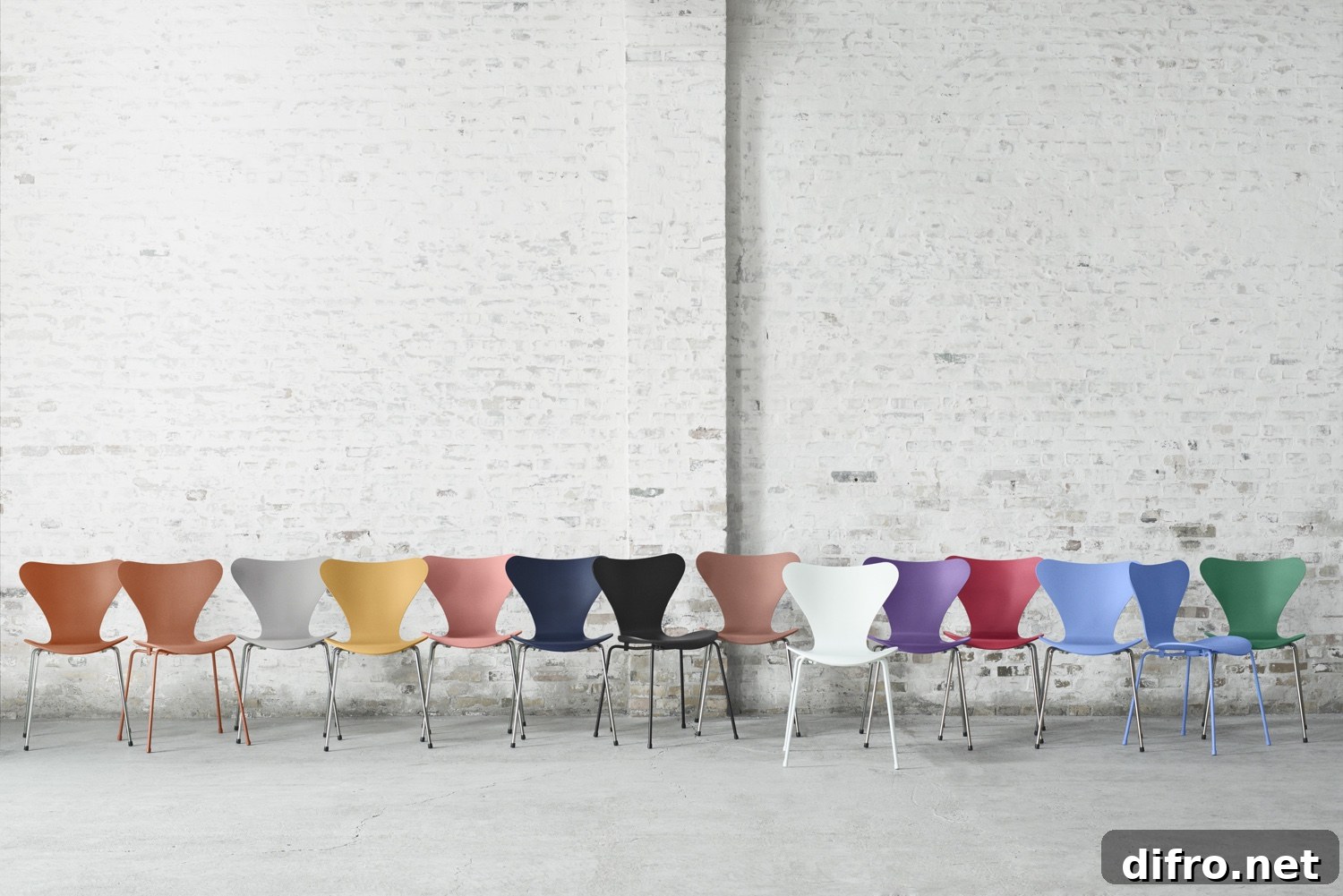 Series 7™ in varied colours. Photo by Ditte Isager.