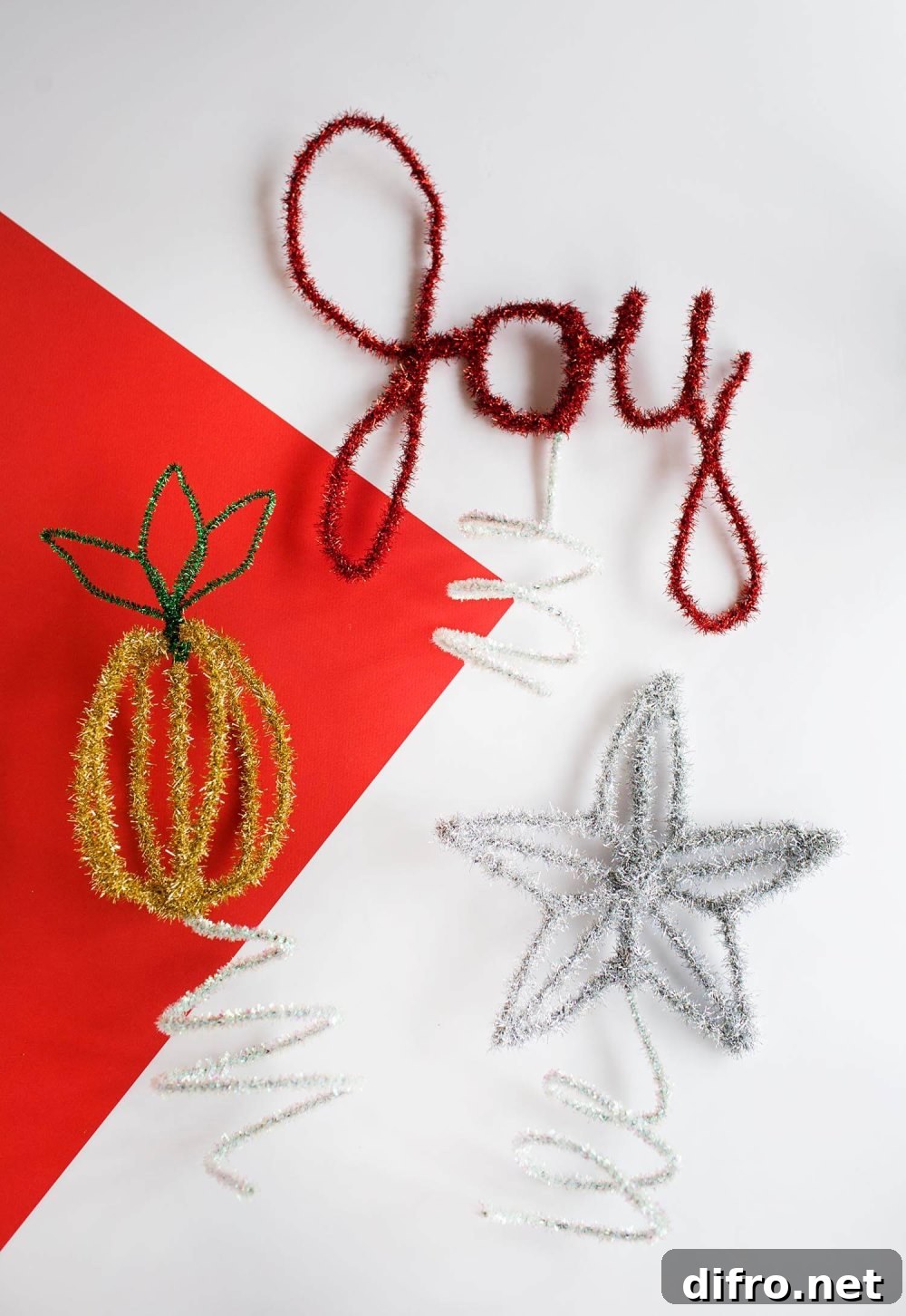 DIY Christmas tree toppers from A Beautiful Mess