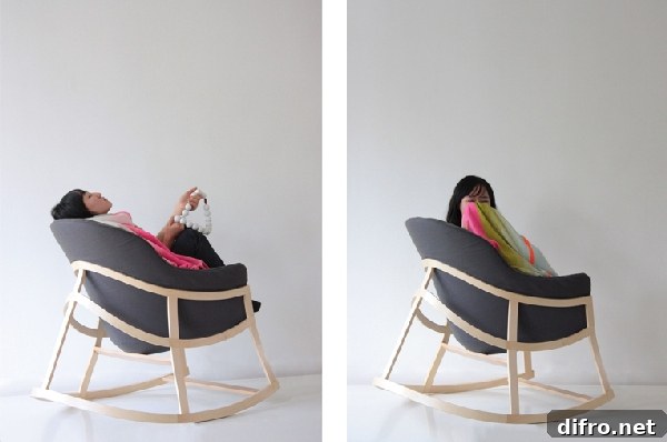 Dancing Chair and matching stool