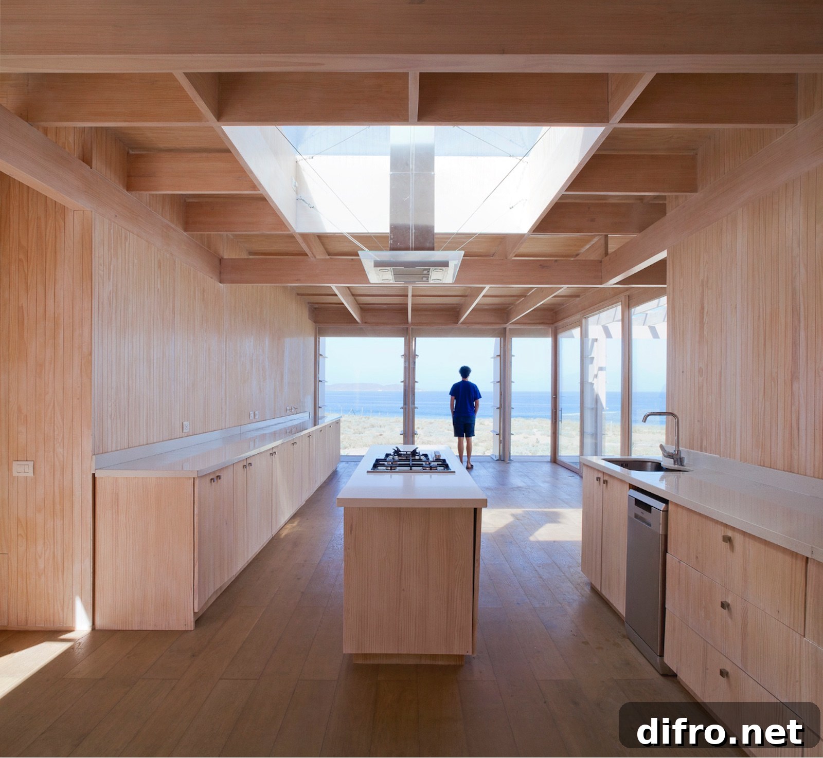 An eye-catching interior and view in the House in Morrillos.