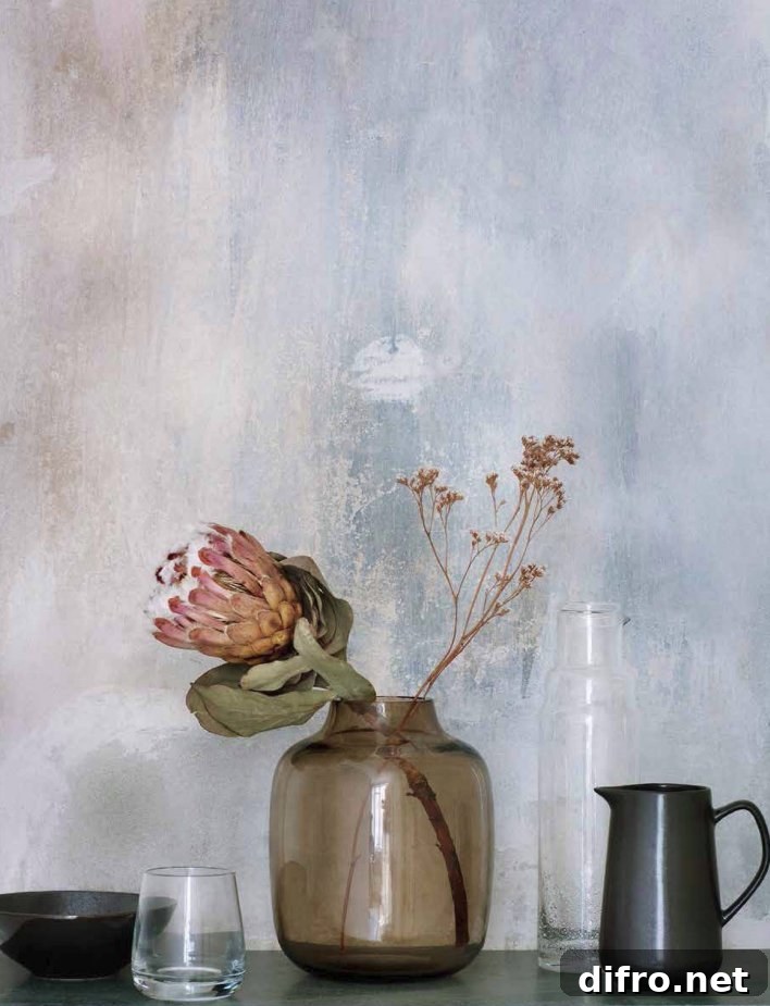 Muted fall tones are chic and contemplative