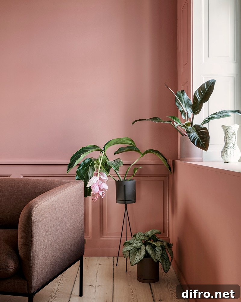 Dusty rose room by ferm LIVING