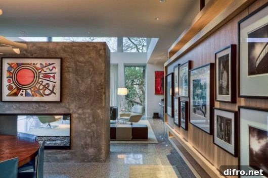 Interior view with natural light