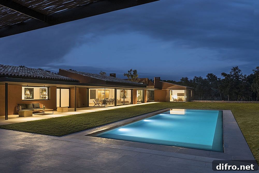 Contemporary Barcelona home with traditional exterior elements
