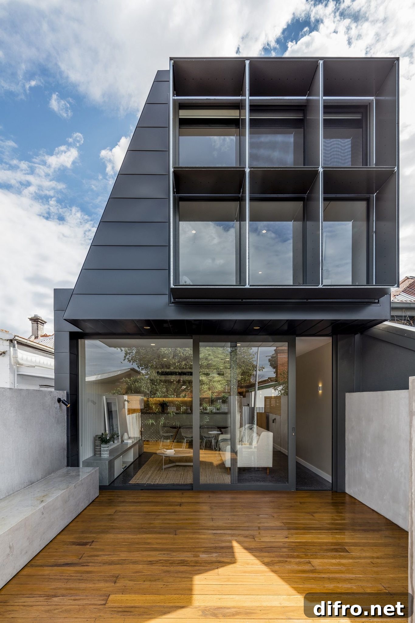Modern makeover of classic terrace home in Melbourne