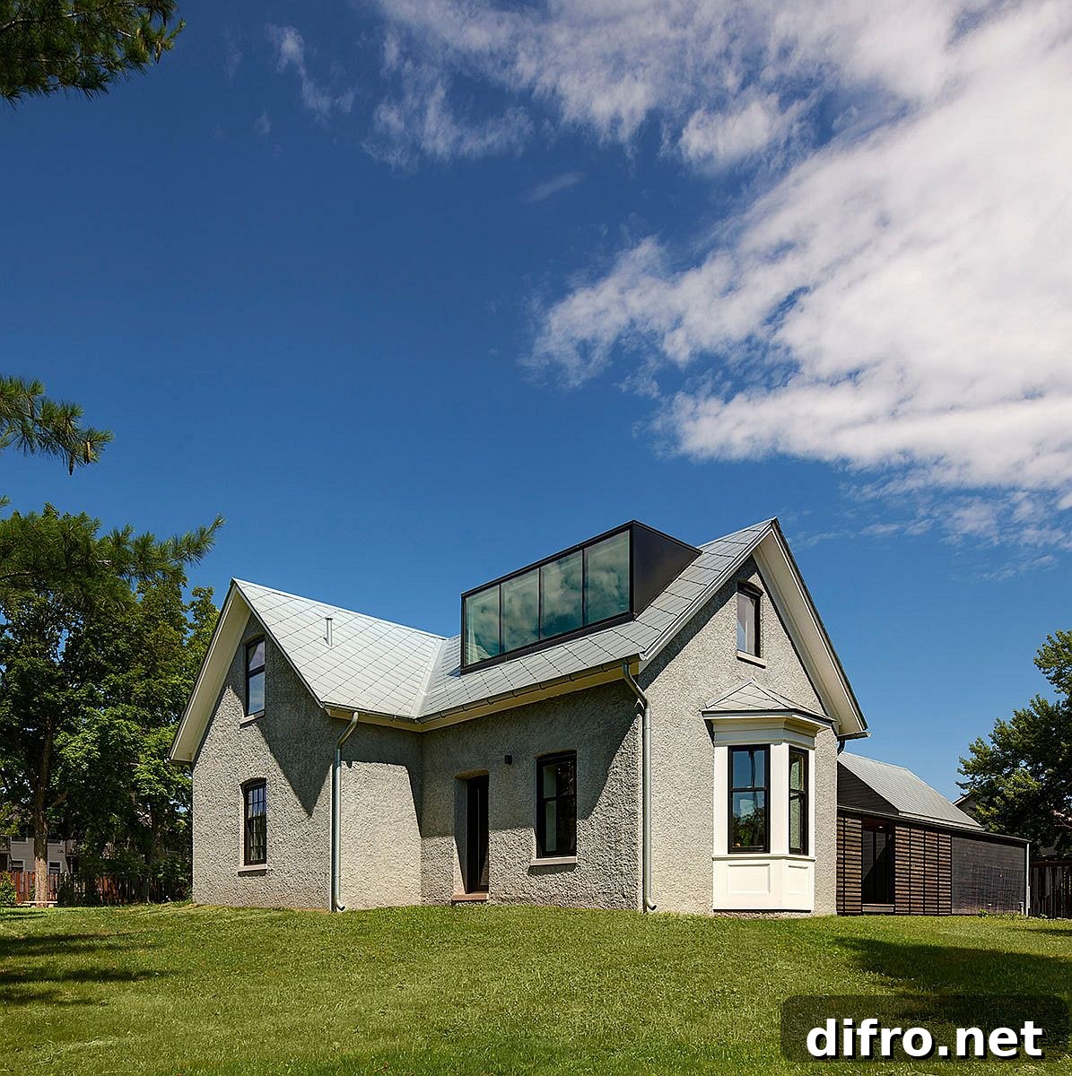 Revamped 1850’s rustic house with a modern appeal