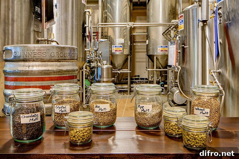 The brewing process behind Guinness stout