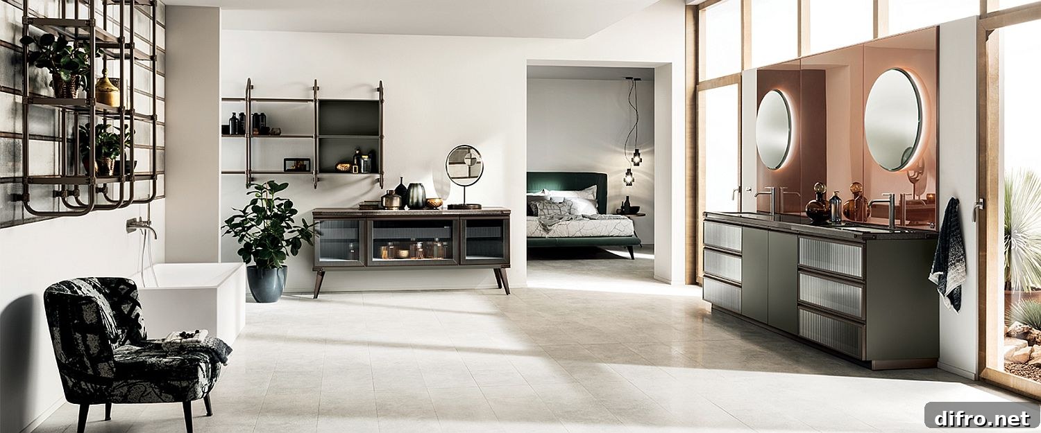 Diesel Open Workshop composition in neutral hues