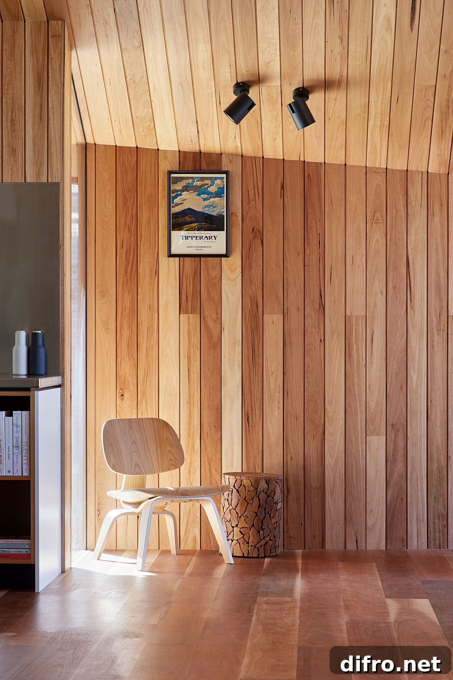 Reading nook in the living area