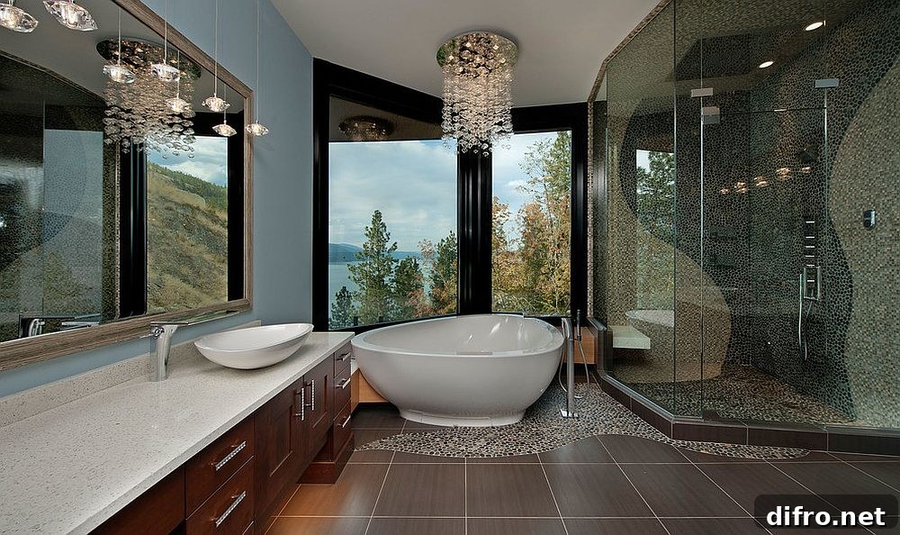 Pebble style indoors