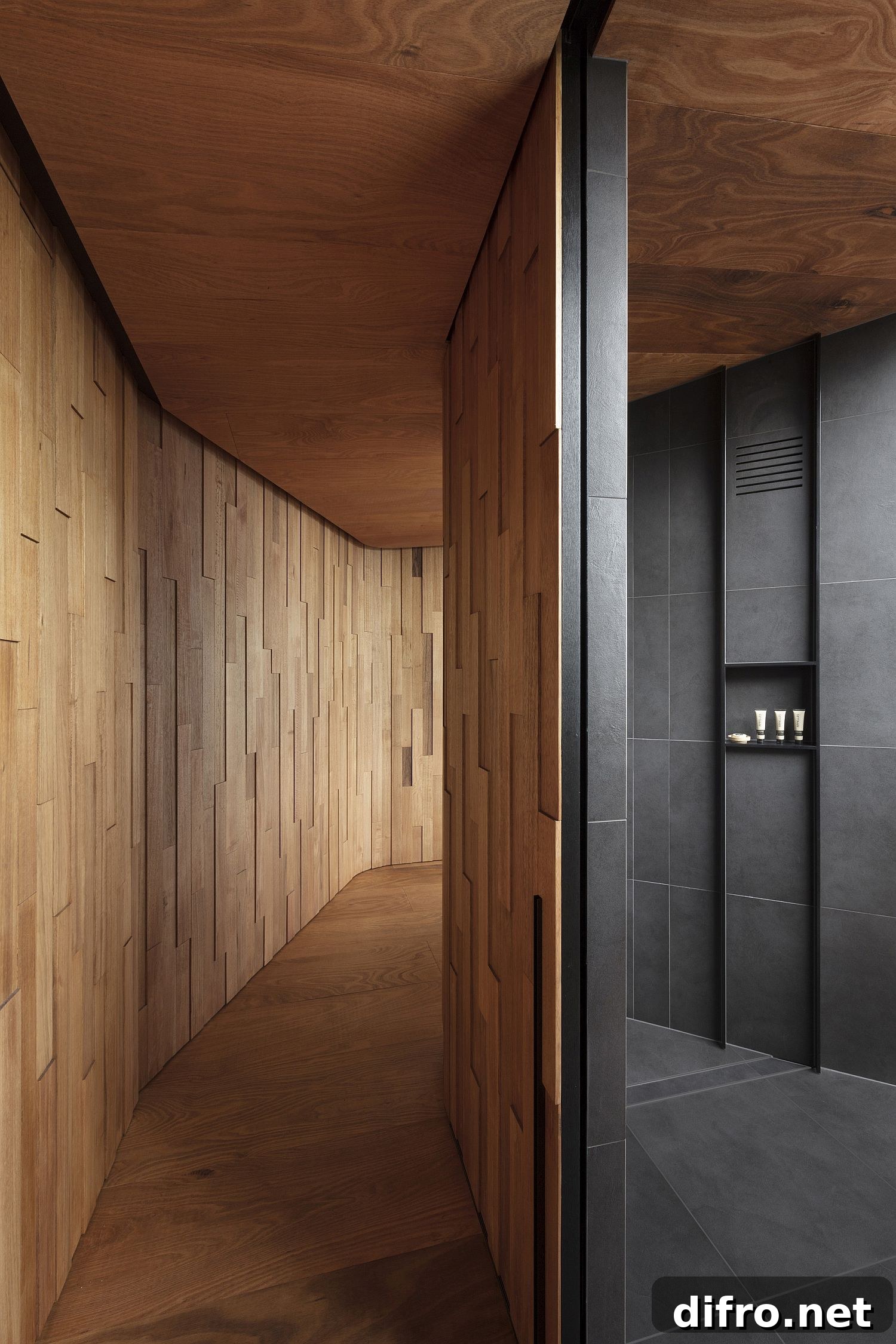 Smart design of the pavilions combines privacy with amazing ocean views