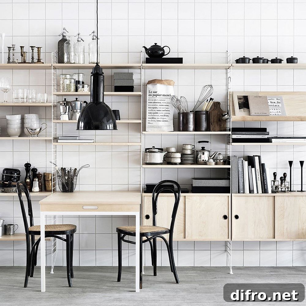 Freestanding modular unit can be added to any kitchen to improve its storage capacity