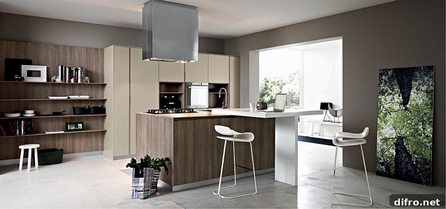 Innovative and trendy modular kitchen Kora