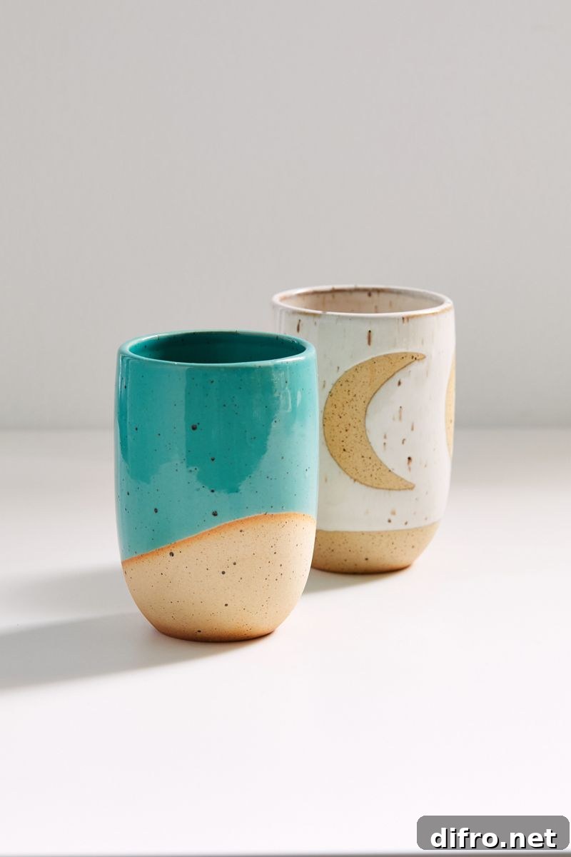Ceramic tumblers from Urban Outfitters