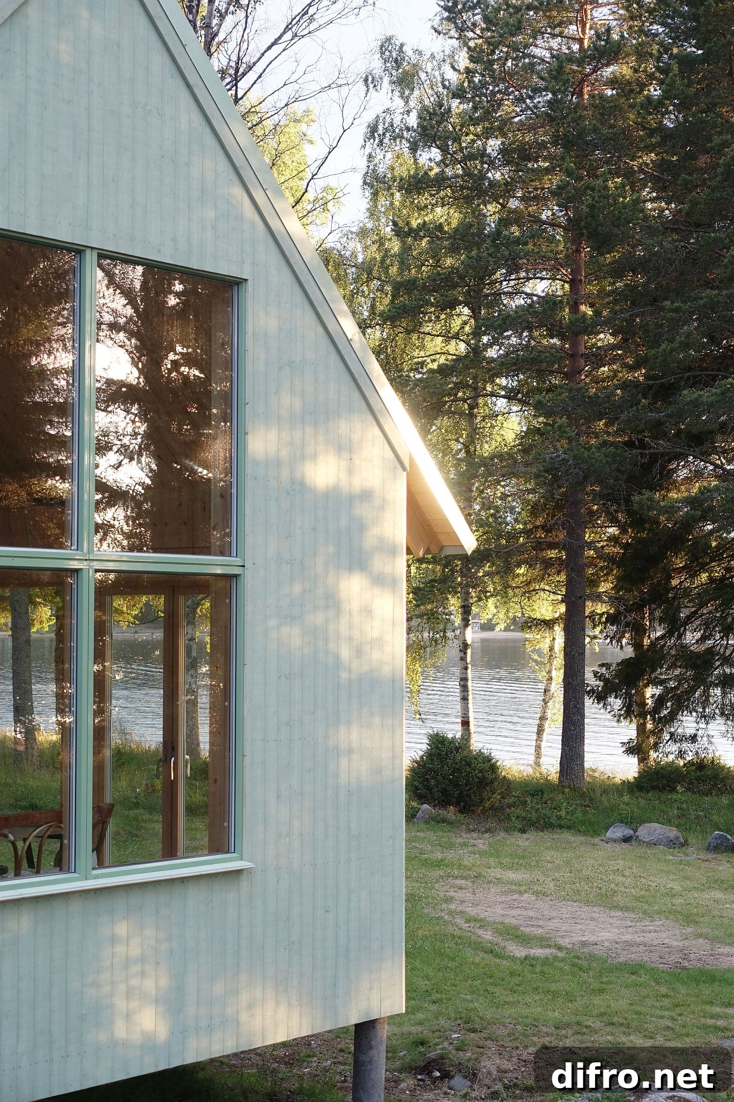 Natural light in the island cottage